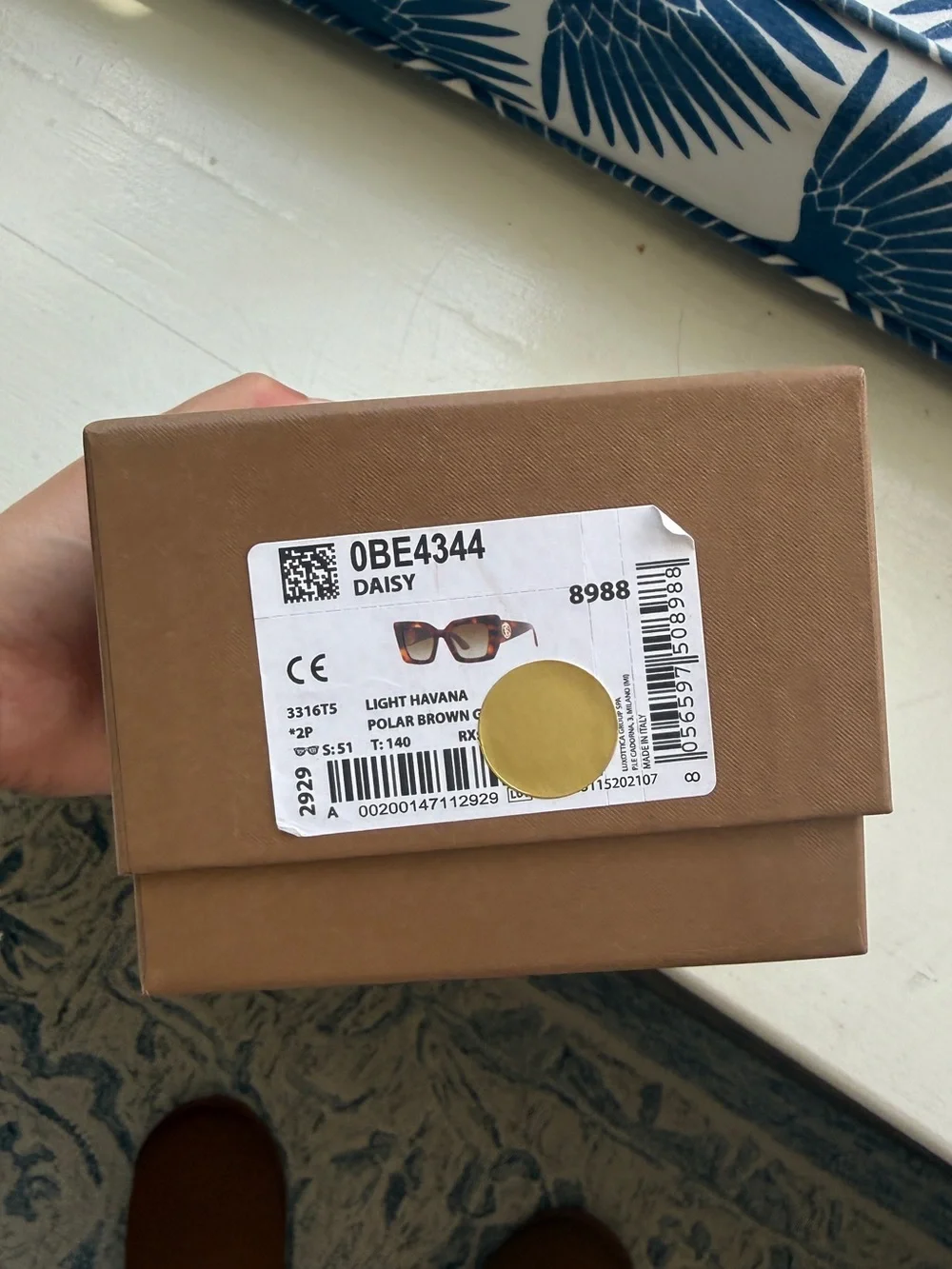 Burberry Tortoise Sunglasses